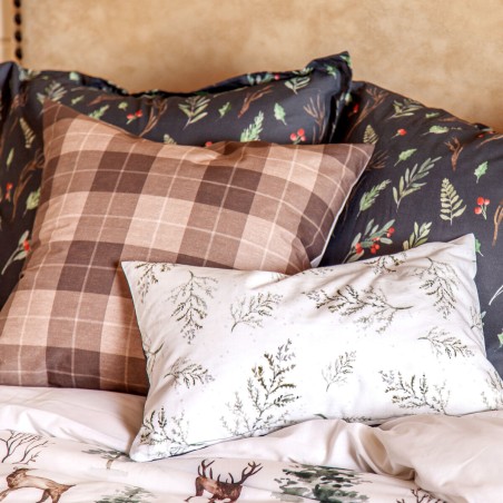 Set of cushion covers HappyFriday Mystical winter Multicolour 2 Pieces