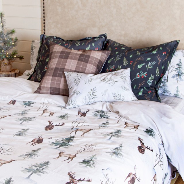 Kussenhoes HappyFriday Mystical winter Multicolour 60 x 60 cm