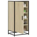 Étagère à chaussures chêne sonoma 48x38x97,5 cm bois ingénierie
