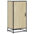 Étagère à chaussures chêne sonoma 48x38x97,5 cm bois ingénierie
