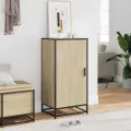 Étagère à chaussures chêne sonoma 48x38x97,5 cm bois ingénierie
