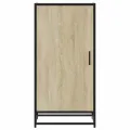 Étagère à chaussures chêne sonoma 48x38x97,5 cm bois ingénierie