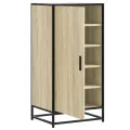 Étagère à chaussures chêne sonoma 48x38x97,5 cm bois ingénierie