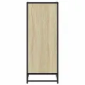 Étagère à chaussures chêne sonoma 48x38x97,5 cm bois ingénierie