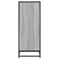 Étagère à chaussures sonoma gris 48x38x97,5 cm bois ingénierie