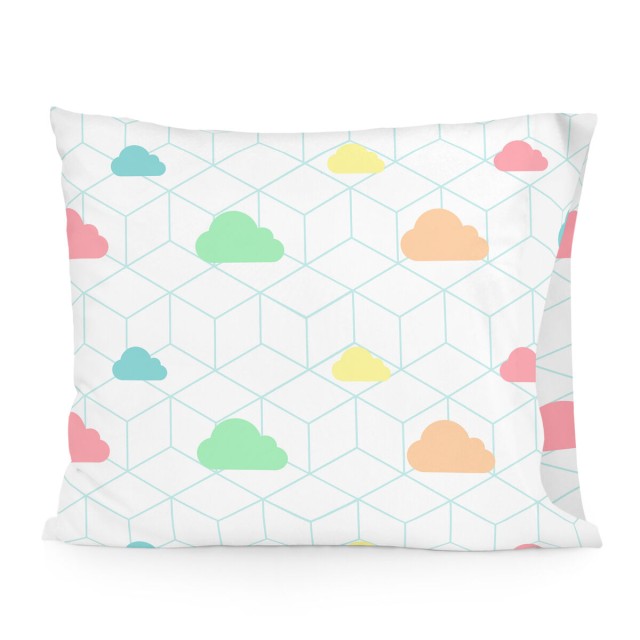 Federa HappyFriday Happynois Rainbow Multicolore 60 x 70 cm