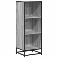 Bibliothèque sonoma gris 40x35x107,5 cm bois d'ingénierie