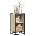 Bibliothèque chêne sonoma 40x35x76 cm bois d'ingénierie