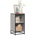 Bibliothèque sonoma gris 40x35x76 cm bois d'ingénierie