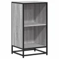 Bibliothèque sonoma gris 40x35x76 cm bois d'ingénierie