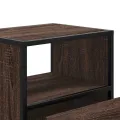 Tables de chevet murales 2 pcs chêne marron 40x31x39,5 cm