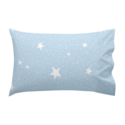 Set beddengoed HappyFriday Basic Kids Little star Blauw Wieg voor baby 2