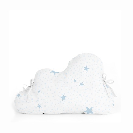 Cot protector HappyFriday Basic Kids Little star Blue 60 x 40 cm
