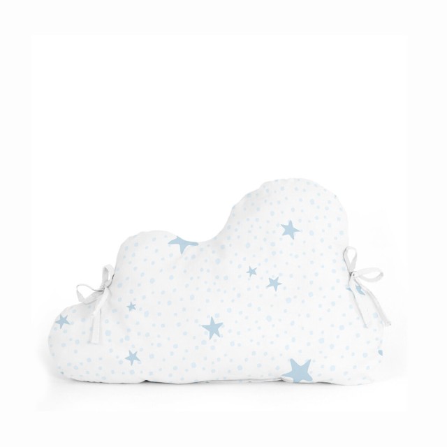 Wiegbeschermer HappyFriday Basic Kids Little star Blauw 60 x 40 cm