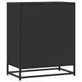 Buffet noir 62x35x76 cm bois d'ingénierie