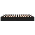  Cadre de lit ottoman avec matelas noir 180x200 cm velours