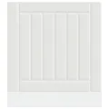 Panneau de lave-vaisselle Lucca blanc bois d'ingénierie