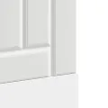 Panneau de lave-vaisselle Lucca blanc bois d'ingénierie
