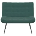 Banc gris foncé 110x74x84 cm velours