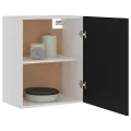 Armoire suspendue Noir 50x31x60 cm Bois d'ingénierie