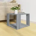 Table basse Sonoma gris 40x40x30 cm Bois d'ingénierie
