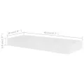 Étagères murales 4 pcs Blanc 40 cm