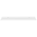 Étagères murales 4 pcs Blanc brillant 80x9x3 cm