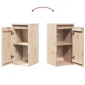 Armoires murales 2 pcs 30x30x60 cm Bois de pin massif