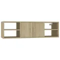 Étagère murale Chêne sonoma 102x30x29 cm Bois d’ingénierie