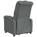 Fauteuil de massage Gris foncé Tissu
