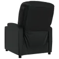 Fauteuil inclinable Noir Similicuir