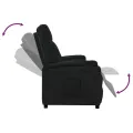 Fauteuil inclinable Noir Similicuir