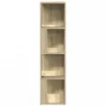 Armoire d'angle Chêne sonoma 33x33x132 cm Bois d’ingénierie