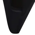 Housses élastiques de chaise Noir 12 pcs