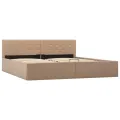 Cadre de lit avec rangement hydraulique Similicuir 180x200 cm