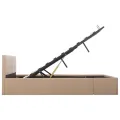Cadre de lit avec rangement hydraulique Similicuir 180x200 cm