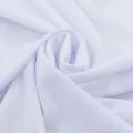 Nappes élastiques de table avec jupon 2 pcs 180x74 cm Blanc