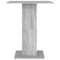 Table de bistro Sonoma gris 60x60x75 cm Bois d'ingénierie