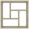 Étagère murale Chêne sonoma 45,1x16x45,1 cm Bois d’ingénierie