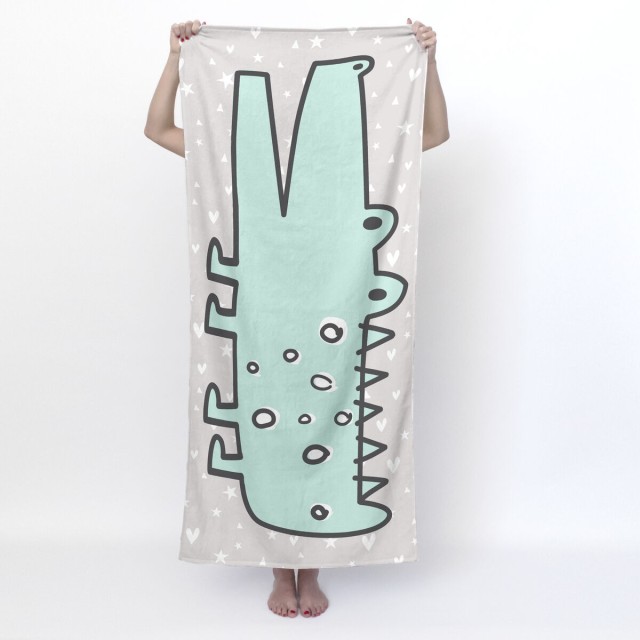 Badhanddoek HappyFriday Moshi Moshi Best Buddies Multicolour 70 x 150