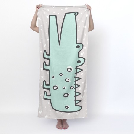 Badhanddoek HappyFriday Moshi Moshi Best Buddies Multicolour 70 x 150