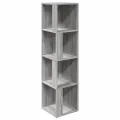 Armoire d'angle Sonoma gris 33x33x132 cm Bois d'ingénierie