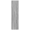 Armoire d'angle Sonoma gris 33x33x132 cm Bois d'ingénierie