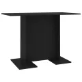 Table de salle à manger Noir 110 x 60 x 75 cm Aggloméré