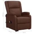 Fauteuil de massage Marron Similicuir