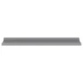 Étagères murales 4 pcs Gris 80x9x3 cm