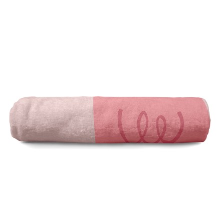 Telo da bagno HappyFriday Moshi Moshi Hola Multicolore 70 x 150 cm 2