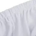 Housse extensible de canapé 2 places Blanc Jersey de polyester
