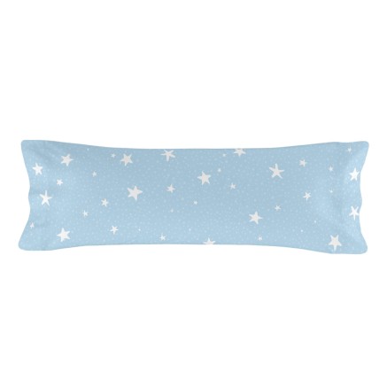 Dekbedovertrek set HappyFriday Basic Kids Blauw Bed van 105 2 Onderdel 2