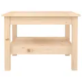 Table basse 55x55x40 cm Bois massif de pin